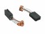 Uhlíky Parkside 2ks pre POF 1200 C2, 5,9 x 10,9 x 16,2 mm