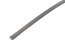 Silikónová bužírka priemer 1.0 x 0.2 mm čierna metráž