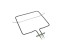 Horné topné teleso rúry 564206 HISENSE / GORENJE, originálny diel
