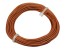 Drôt Cu 0.5 mm s PVC izoláciou, hnedý, 10m