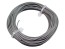 Medený drôt 0.5 mm, 0.22 mm2, PVC izolácia, šedý, 10m