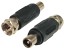 Anténna redukcia pre napájanie zosilňovača DC 5,5 x 2,1 mm / F konektor samec KF32 TST