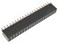 Zásuvka pre lištu 40 pinov THT 2.54mm