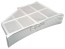 Vzduchový filter na vlákna 1366339024 pre sušičky bielizne ELECTROLUX, AEG, Zanussi