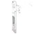 Záves dverí rúry Gorenje 420180 a Baumatic BCD901SS, BCD905SS