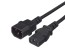 PremiumCord Napájací predlžovací kábel 2m s IEC 320 C13/C14
