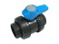 Guličkový ventil PVC lepenia 50 mm