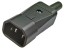 Napájací konektor 230V Male IEC C14 10A
