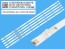 LED podsvietenie 858mm sada pre televízory Philips