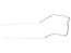Kúrenná špirála 100 W, 230 V, dĺžka 275 mm, priemer 3,7 mm
