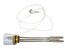 Vykurovacie teleso 2000W 230V s termostatom G 6/4" nerez