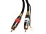 HiFi audio kábel 2xCINCH / 2xCINCH 1.5m so zemniacim vodičom