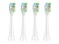 Náhradné hlavice Philips Sonicare Plaque NK17, 4 ks, biela