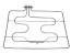 Horné vykurovacie teleso s grilom pre sporák Baumatic BCD901SS a Concept SVK8090, 230V 4200W