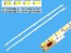 LED podsvietenie EDGE 696mm sada Samsung 32" 88 LED 2011SVS32-456K-H1 BN64-01634A/BN64-01635A