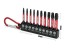 Sada predĺžených bezpečnostných TORX bitov T7–T40 s držiakom a karabínou